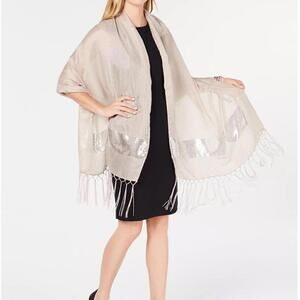 I.N.C. International Concepts Sequin Party Wrap Shimmering sequins wrap scarf
